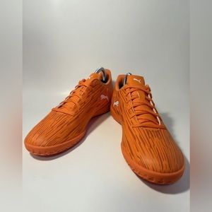 Size 9.5 - Men’s Puma Rapido III IT Orange Indoor/Futsal Shoes 106575-10 Wmns 11
